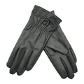 Women's Genuine Leather Winter Gloves – Soft Warm Touchscreen Gloves with Elegant Lace Cuff