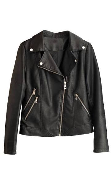 Men's Full-Grain Leather Biker Jacket